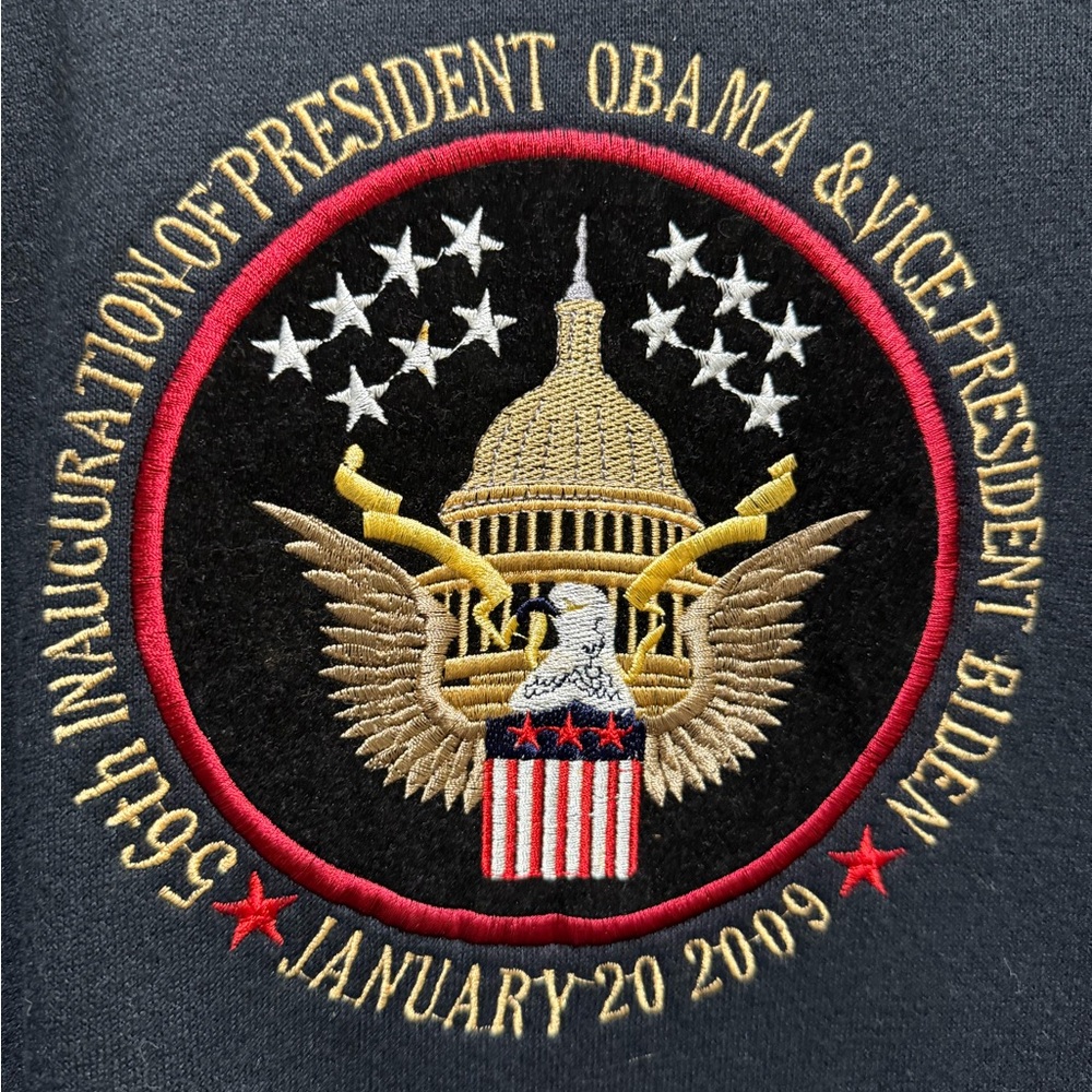 Vintage 56th Presidential Inauguration Sweatshirt 2009 Obama & Biden